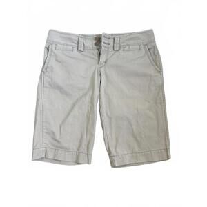 American Eagle Outfitters Khaki Chino Shorts- Size 6
